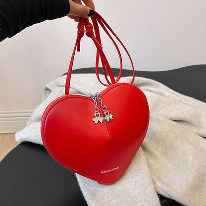 Fashion Niche New Bag Women's 2024 Internet Celebrant Love Niche Design Four Seasons Personalized Explosions All-match Crossbody Bag