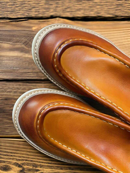 Washed Small Ami Khaki Martin Boots