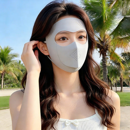 Full-face Sunscreen Mask For Girls