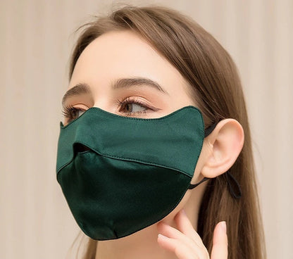 Silk Sun Protection Face Mask Full Face And Neck Coverage UV Protection