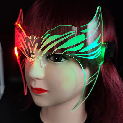 Amazon Led Light Luminous Glasses Trendy Future Technology Sense Douyin Same Style Bar Disco Rechargeable Glasses