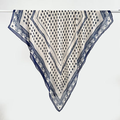 Womens Versatile Floral-print Summer Sun-protective Shawl