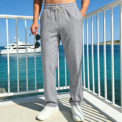 Mens Loose-fitting, Breathable Casual Athletic Pants