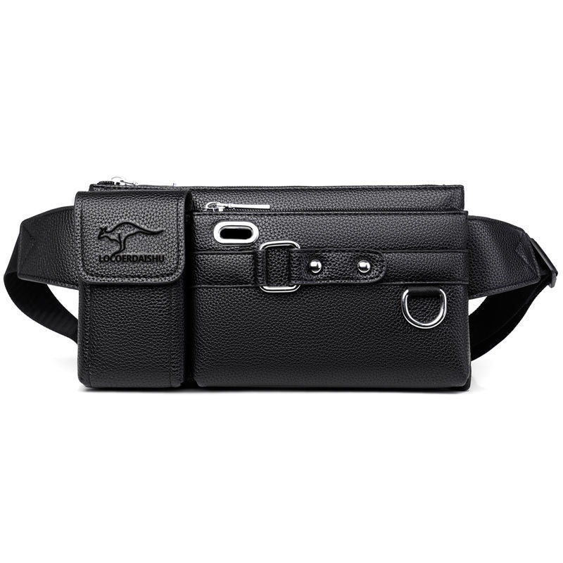 Men's Waist Bag Large-Capacity Multifunction Crossbody Bag