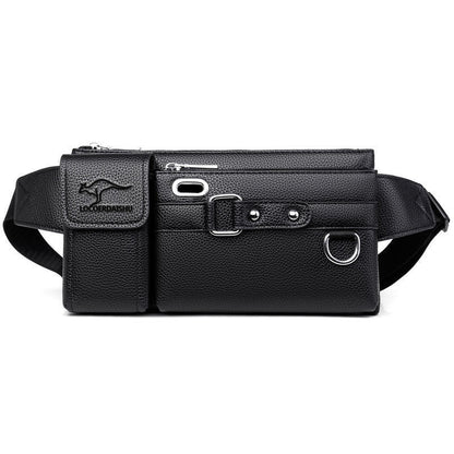 Men's Waist Bag Large-Capacity Multifunction Crossbody Bag