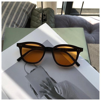 Brown-tinted Sunglasses For Men And Women