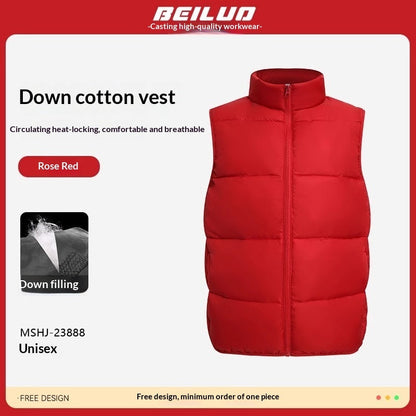 Women's Down-filled Thickened Cotton Vest