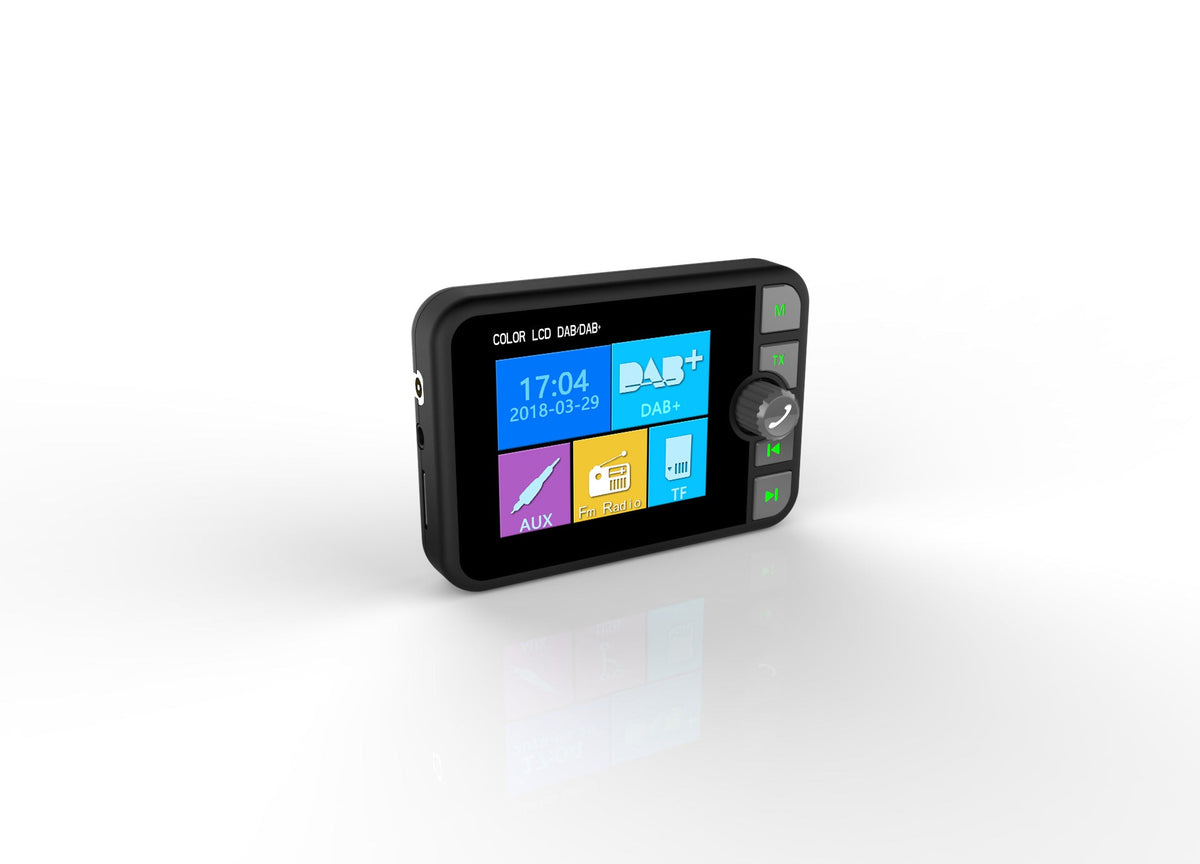 European Station Popular Color Screen Car DAB Digital Receiver Bluetooth MP3 Multifunctional Suitable