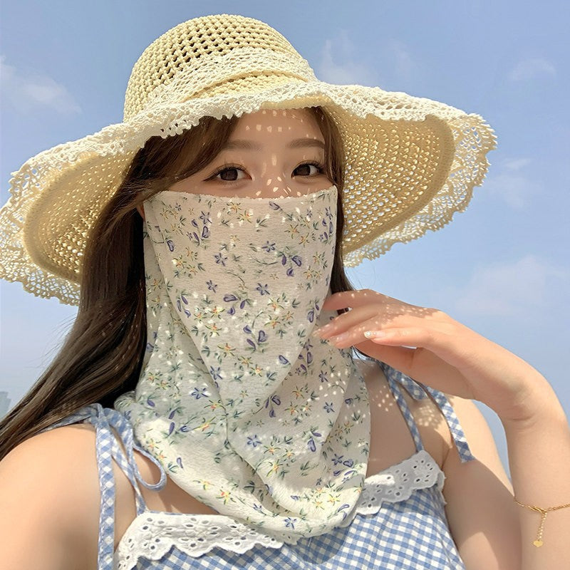 Summer UV-Protective Full-Face Mask For Women