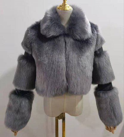 European And American Fur Coat Women's Clothing