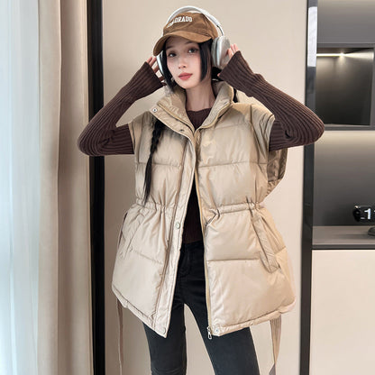 Korean-style Loose-fitting Fashionable And Padded Western-style Coat
