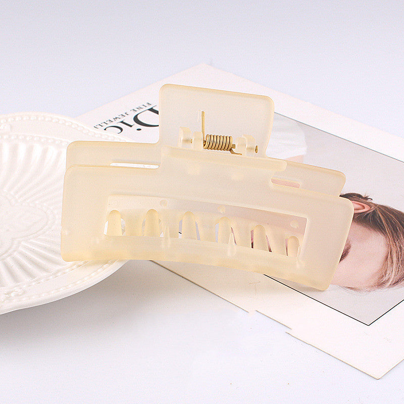 Simple Large Hair Clip Set - Shark Design