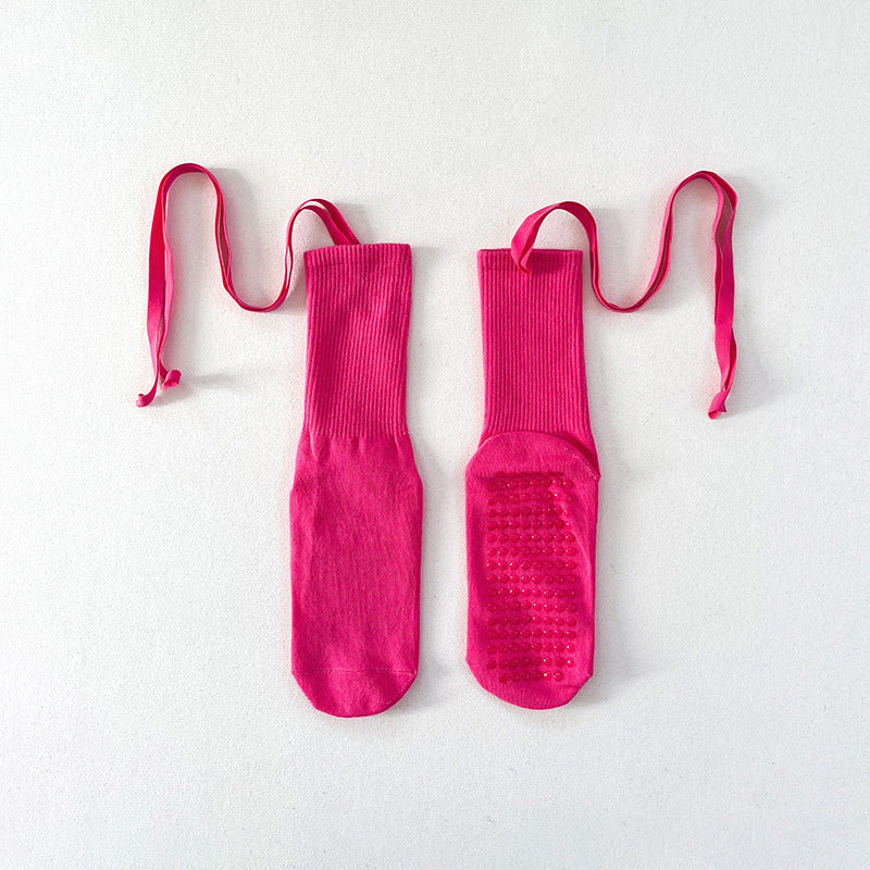 Yoga Socks Pilates Non-Slip Professional Women's Non-Slip Socks Breathable Strap Yoga Socks Indoor Fitness Sports Training