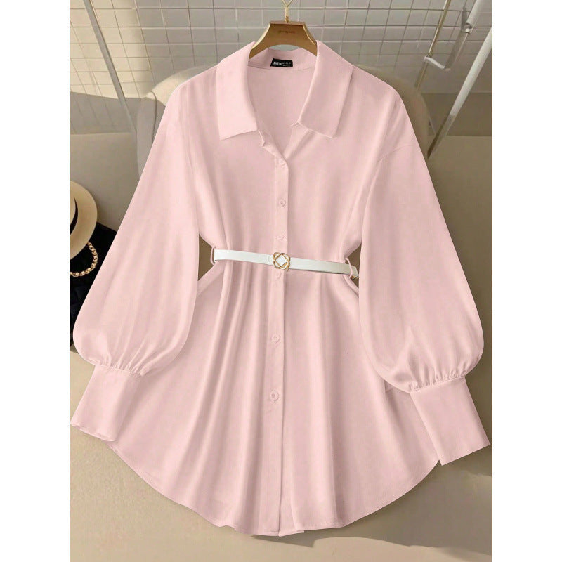 New Summer Womens White Blouse