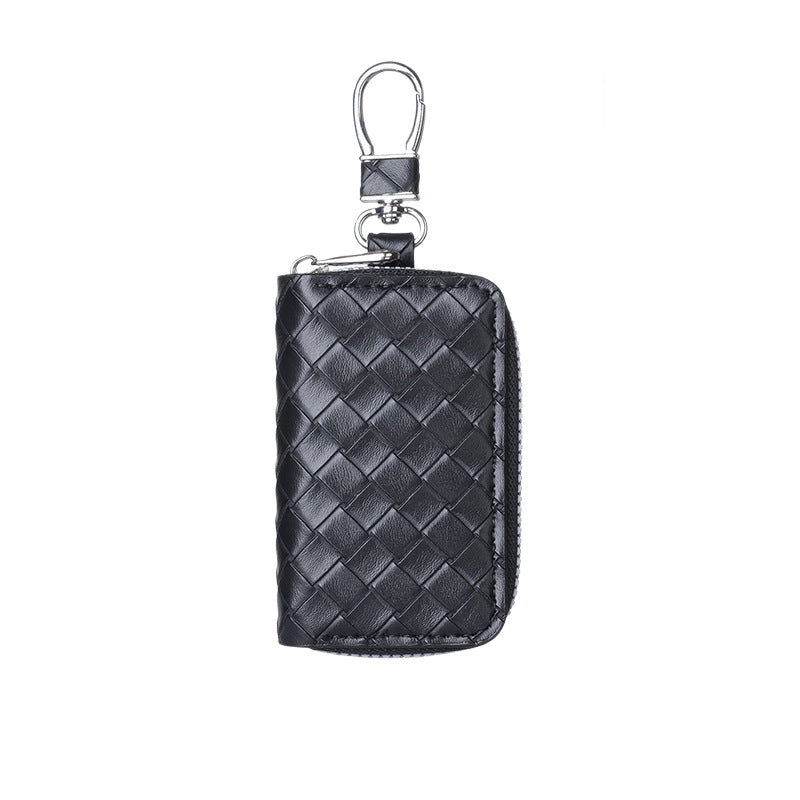 Woven-pattern Anti-loss Keychain For Men And Women