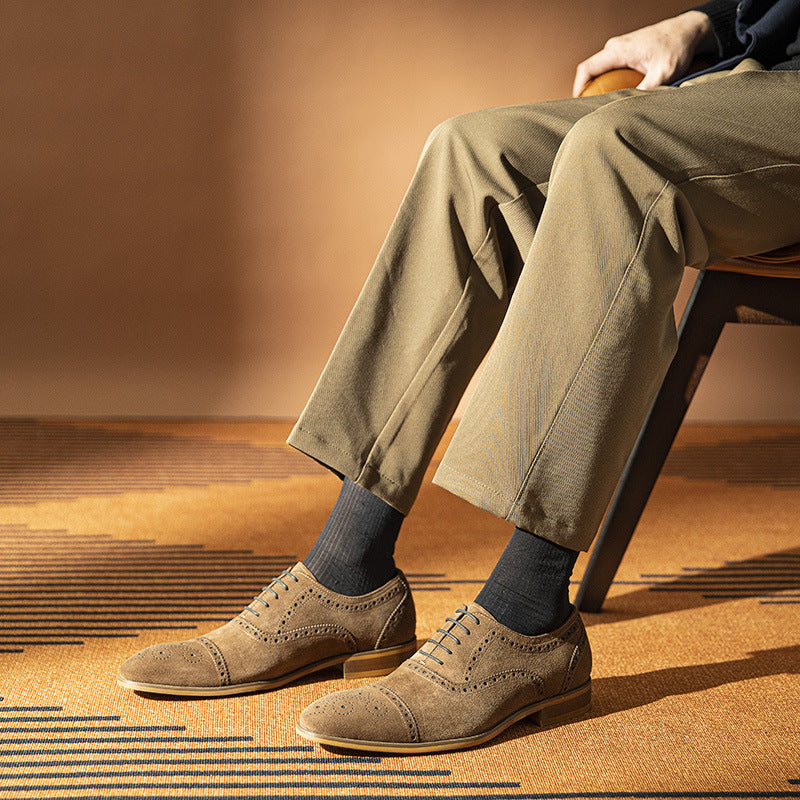 Retro Casual Formal Business Leather Shoes