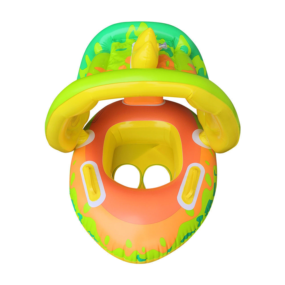 Baby Swimming Ring with Detachable Canopy