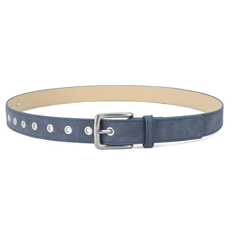 Matte-texture Wear-resistant Pin-buckle Womens Belt