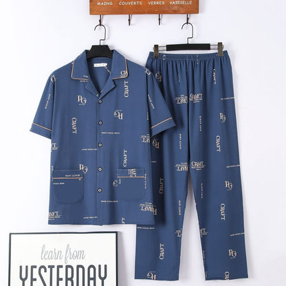 Men's Summer Short-sleeve Pants For Spring And Autumn