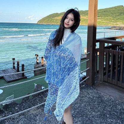 Multifunctional Neck Scarf For Air-Conditioned Rooms