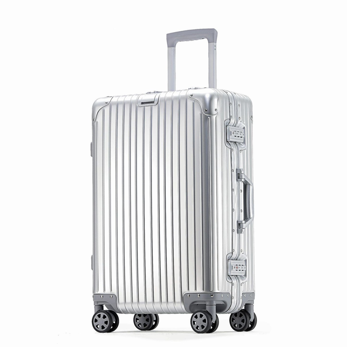 Drop-Resistant All-Aluminum-Magnesium Alloy Luggage For Travel