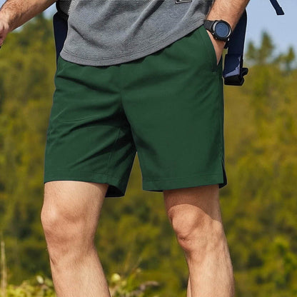 Plus-Size Summer Thin Cool Sweat-Absorbent Quick-Dry Shorts, Casual Outdoor Sports Versatile Shorts For Big And Tall Individuals