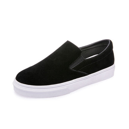 Women's Shoes Lightweight Non-slip Retro Loafers Slip-on Pumps