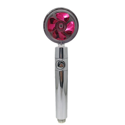 Turbo Propeller Shower Head Handheld High Pressure