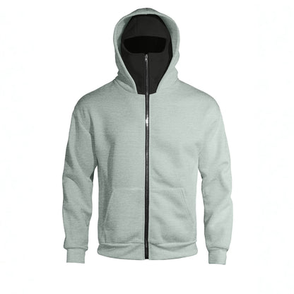 Mens Large-Size Warm And Windproof Casual Jacket