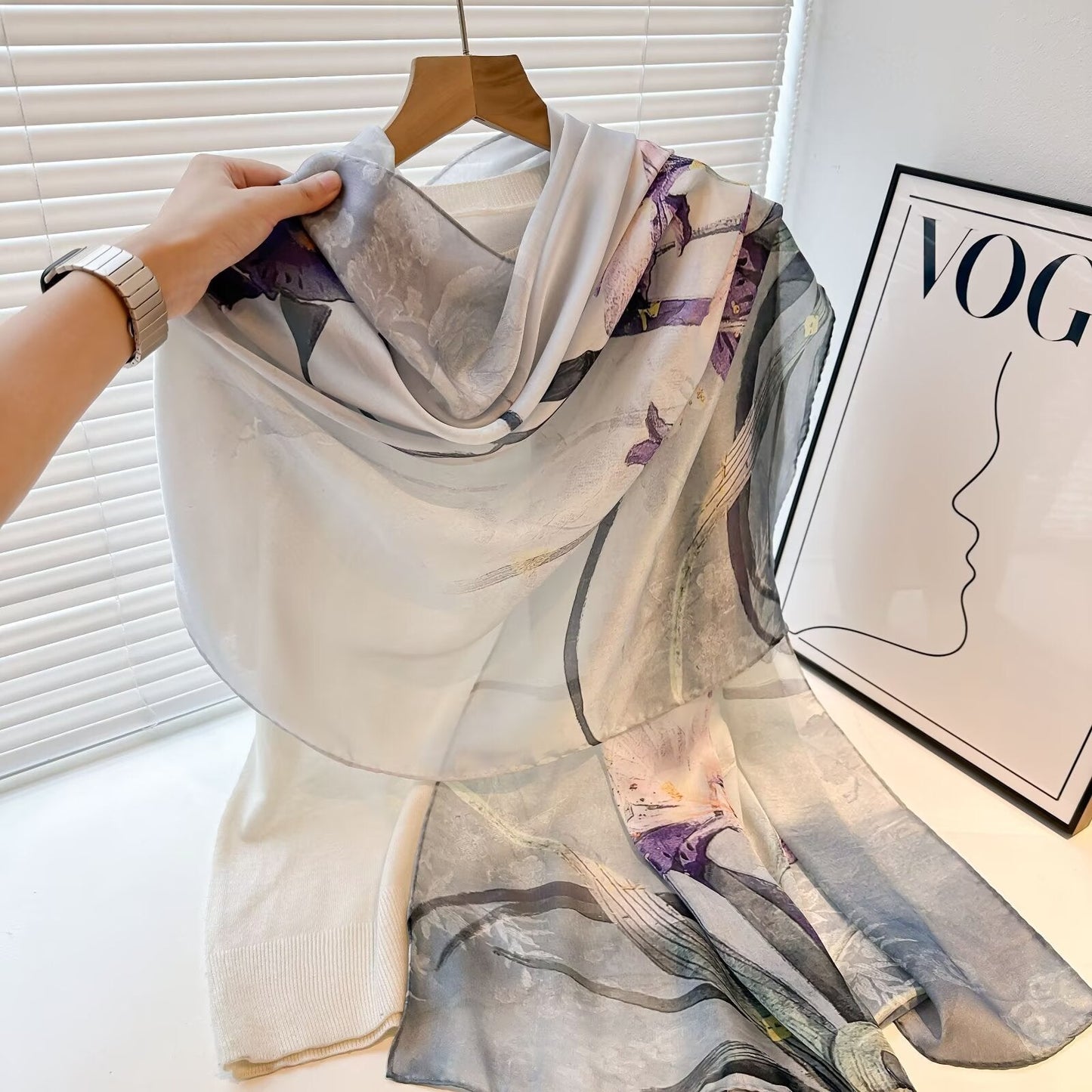 Silk Sun-protection Versatile Beach Scarf