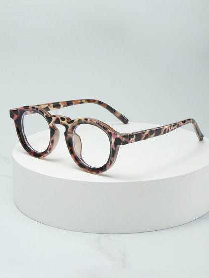 Round-frame High-definition Blue-light-blocking Plain Glasses