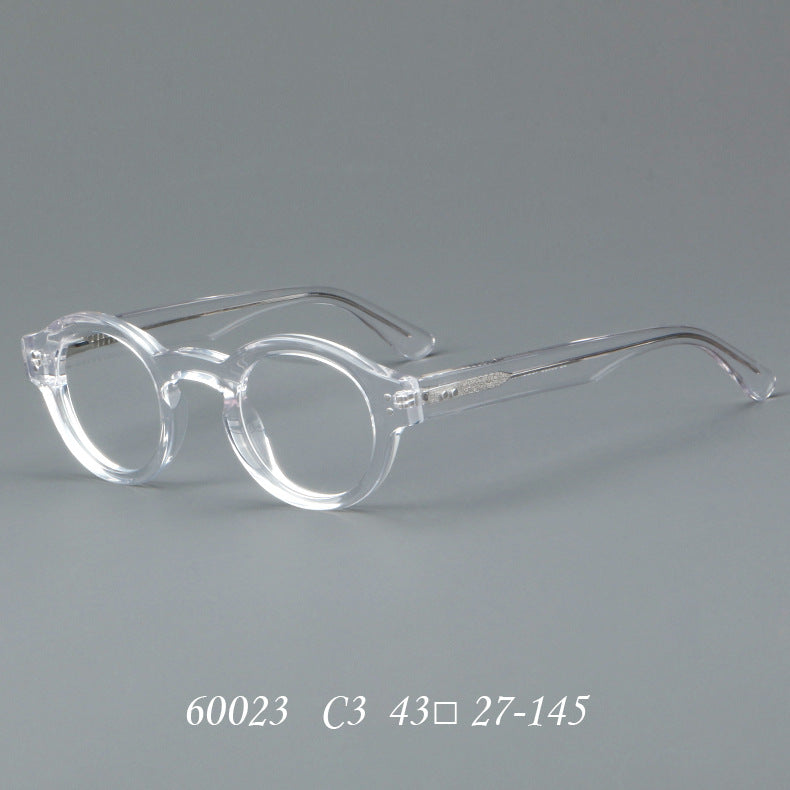Sheet-material Frame Republic Of Chinastyle Round-frame Myopia Glasses Frame Non-prescription Danyang Eyeglasses