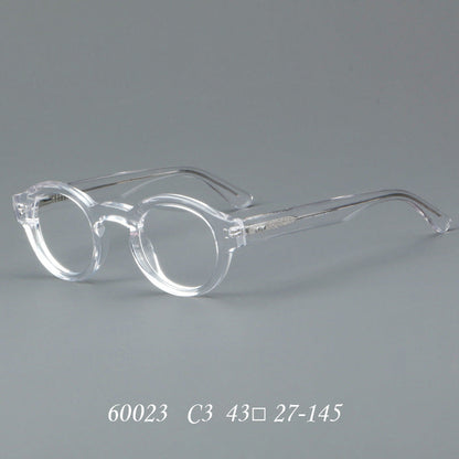 Sheet-material Frame Republic Of Chinastyle Round-frame Myopia Glasses Frame Non-prescription Danyang Eyeglasses