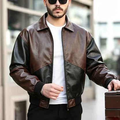 3D High-Street Fashion Simple Loose-Fit American-Style Retro Jacket EU Size