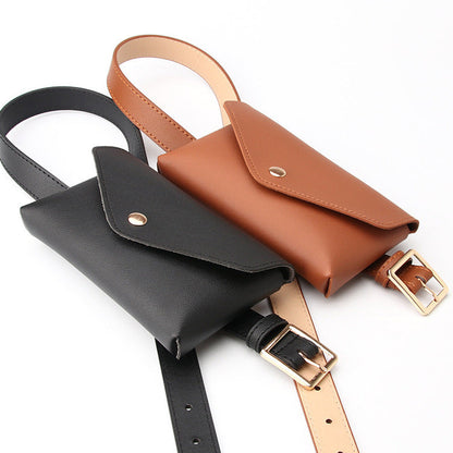 Fashionable Pin-Buckle Womens Waist Bag Belt
