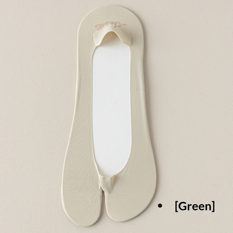Two-toe Socks Low-cut Invisible Sweat-absorbing And Deodorant