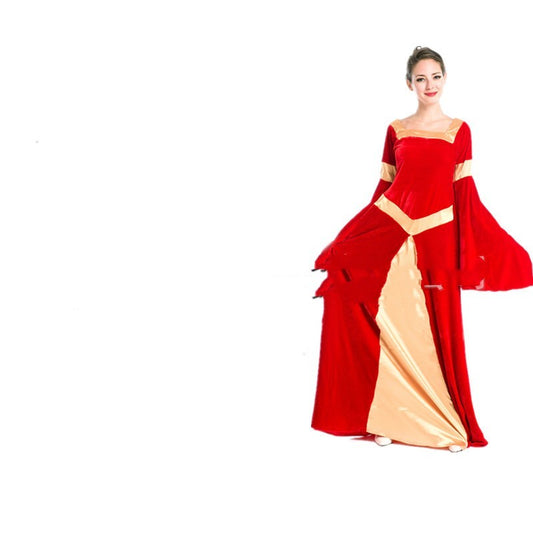 Halloween COS Ball Queen Dress Evening Gown