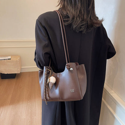 Commuter Large-Capacity Stylish Tote Shoulder Bag