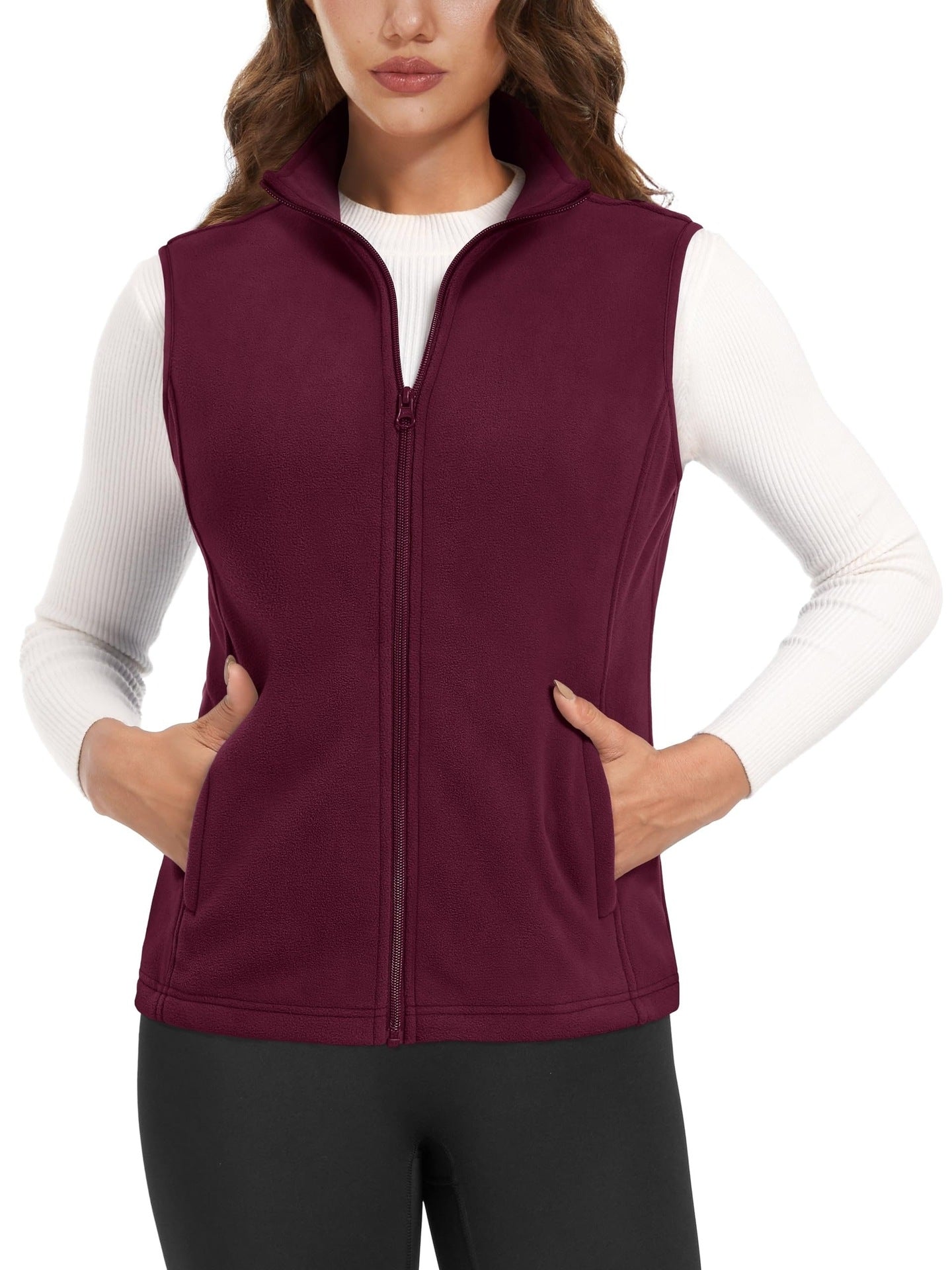 Women's Fashionable Casual Fleece Vest