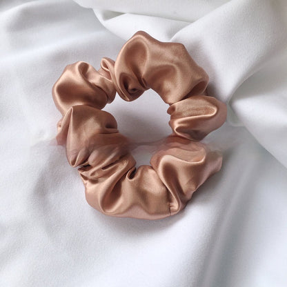 Silk Headdress Flower Scrunchie