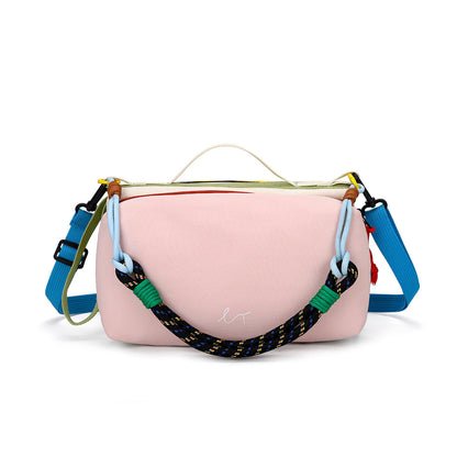 Contrast-color Portable Handbag For Carrying Your Phone When Youre Out