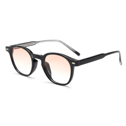 Retro Colorful Polarized Sunglasses With A Thin Frame