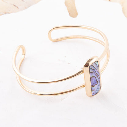 Abalone Slab Cuff Bracelet