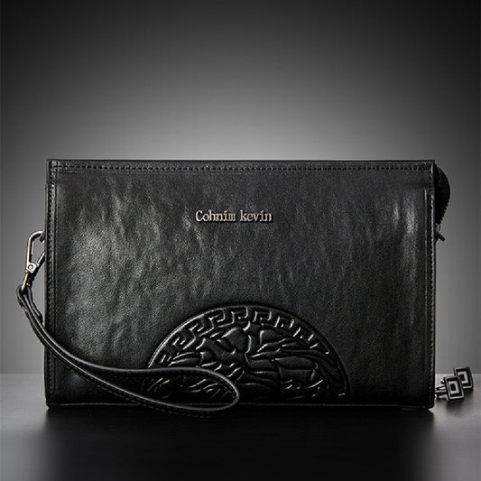 Men's Fashion Personalized Leather Messenger Bag