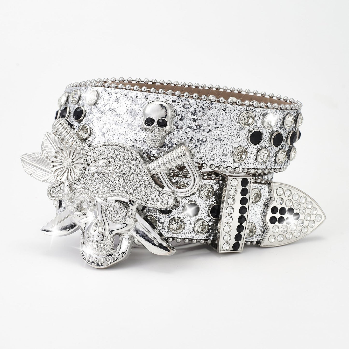 Punk Pirate Rhinestone Punk Fashion Belt