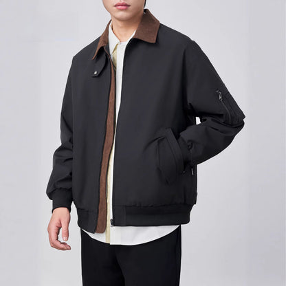 Mens TeflonRepellent Lapel Jacket