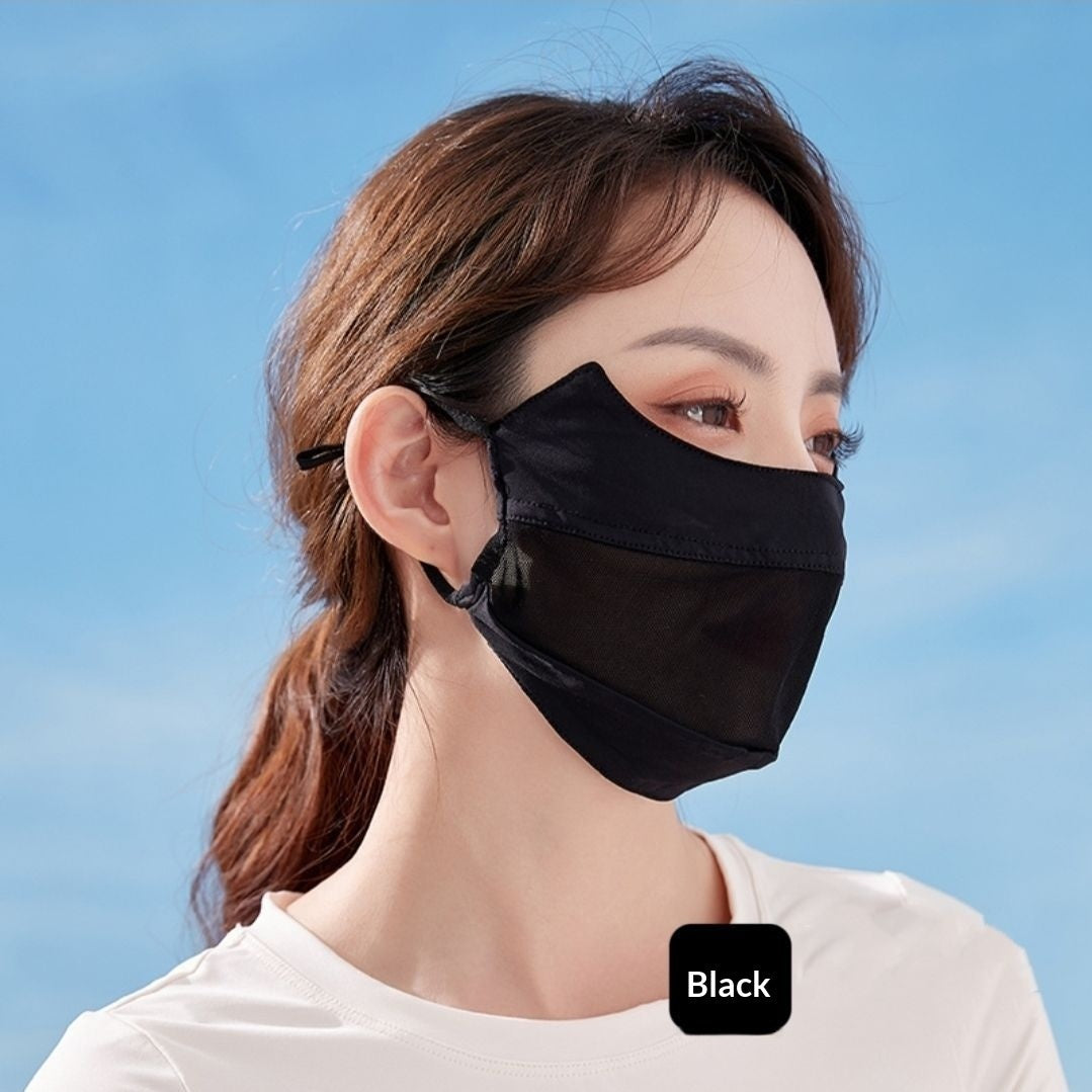 Sunscreen and Breathable 3D Stereoscopic Sunshade Riding Mask