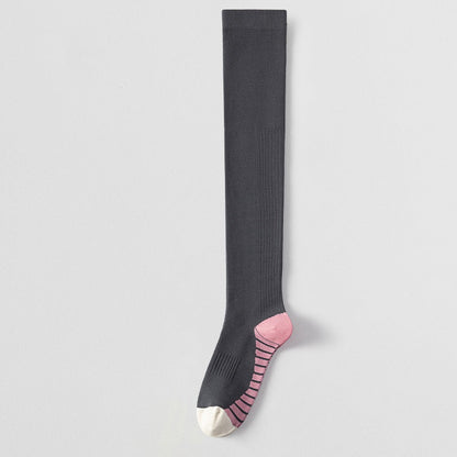 New Over-the-knee Compression Sports Socks High-top