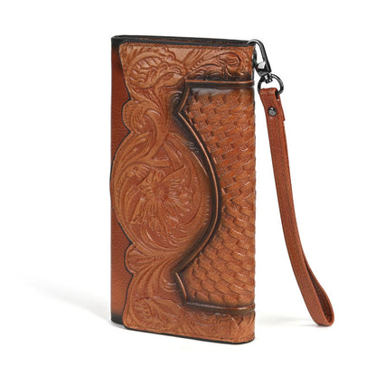 Retro Distressed Style Mens Wallet