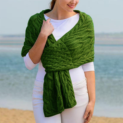 Fashionable Womens Knitted Shawl Scarf